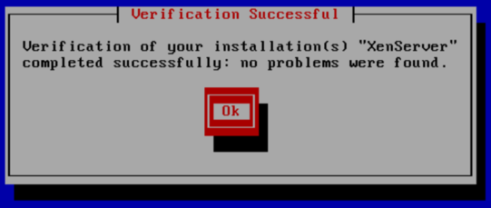 verify installation source 2/2